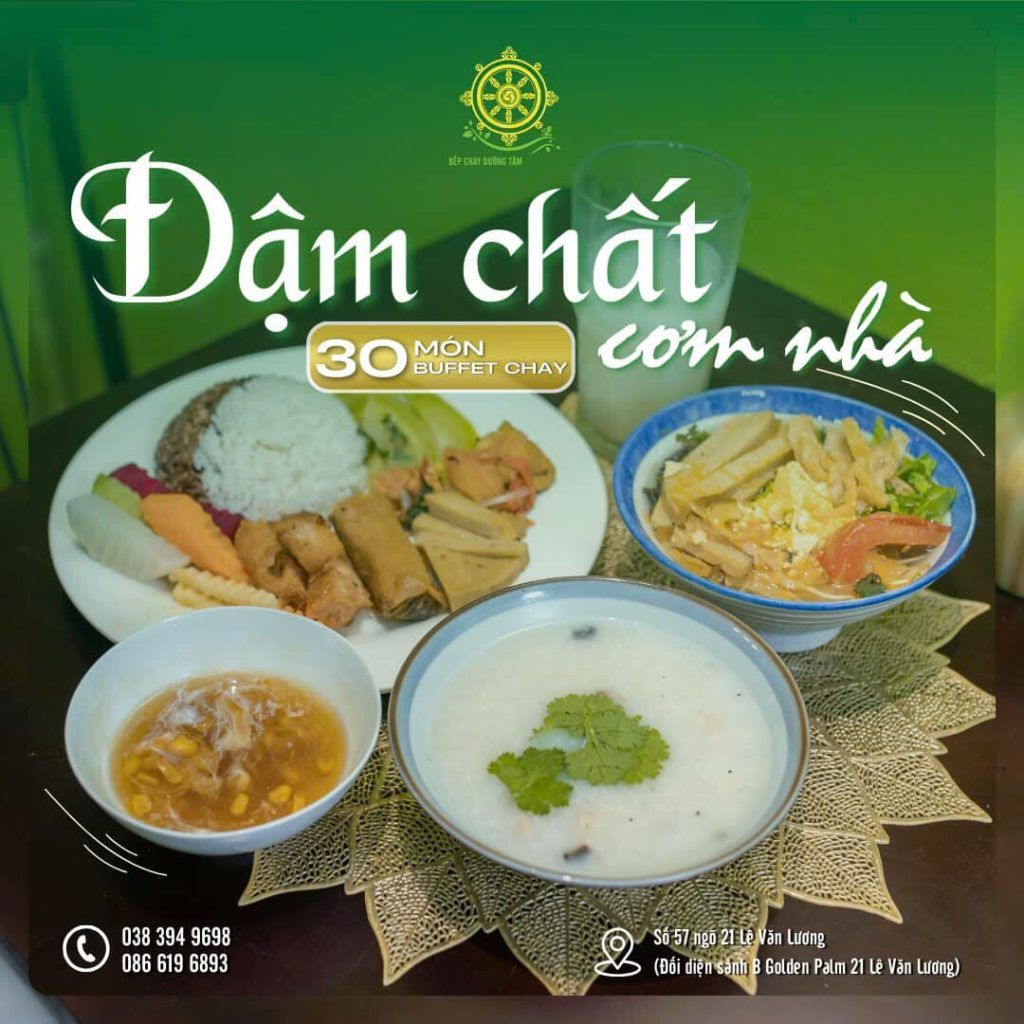 cơm chay - bếp chay dương tâm - cashplus
