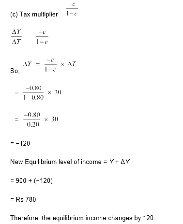 NCERT Macroeconomics Solutions Class 12 Chapter 5-8