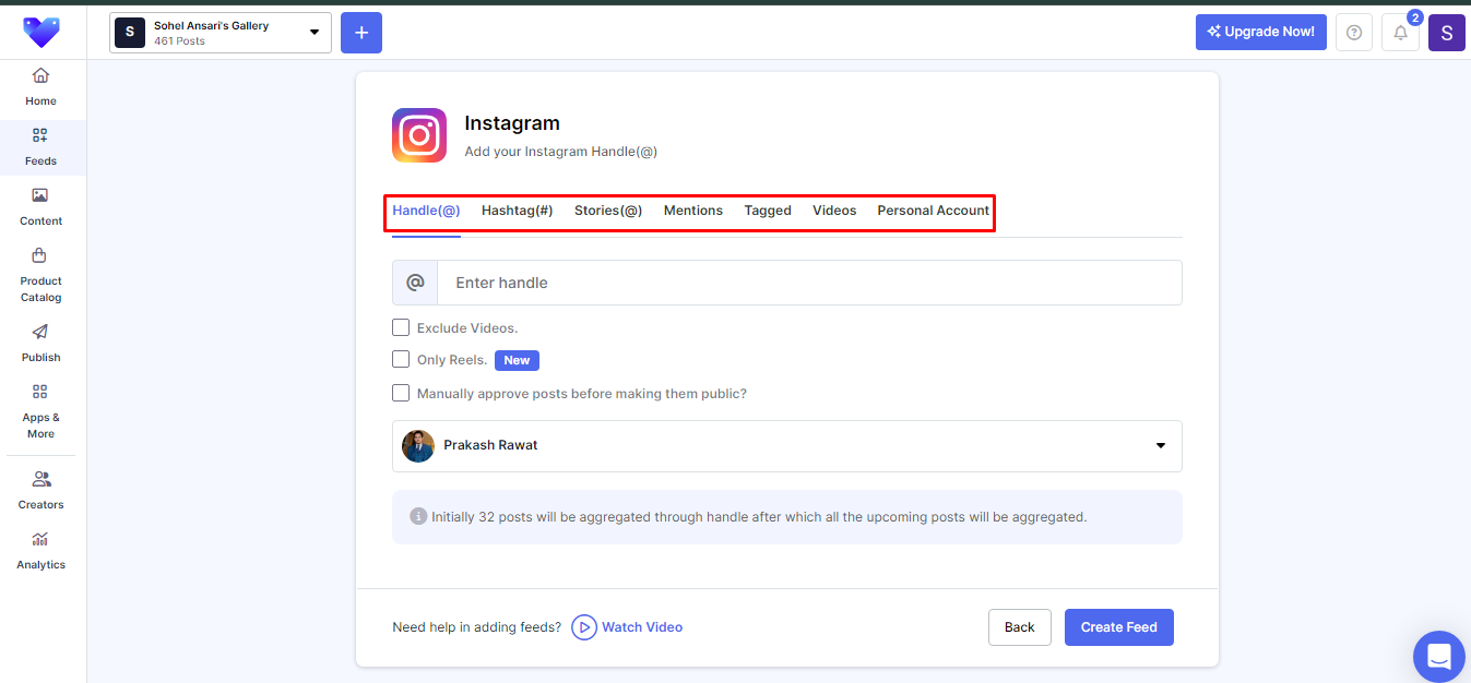 how to add instagram feed to webflow website