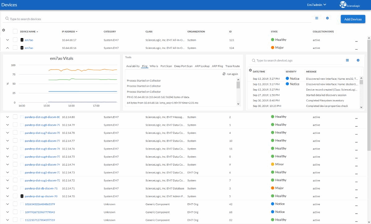 SL1 – an AIOps platform that provides monitoring, automation, and AI-powered analytics for hybrid cloud environments