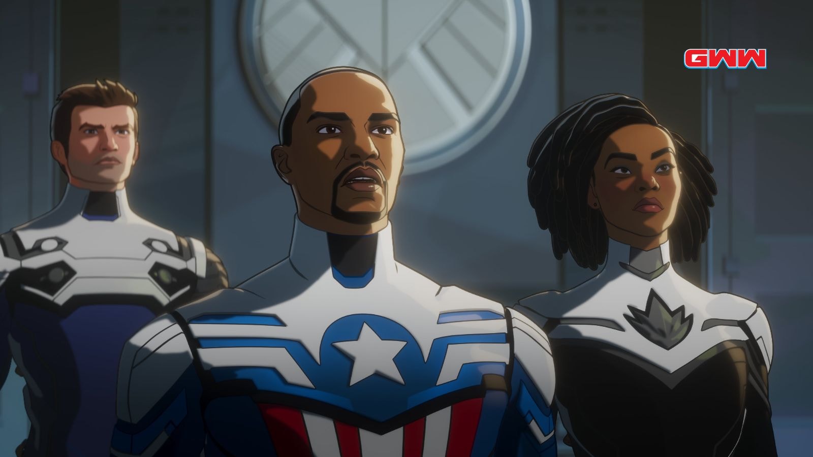 Falcon and Monica Rambeau in What If...? Season 3