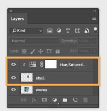 photoshop layers setting