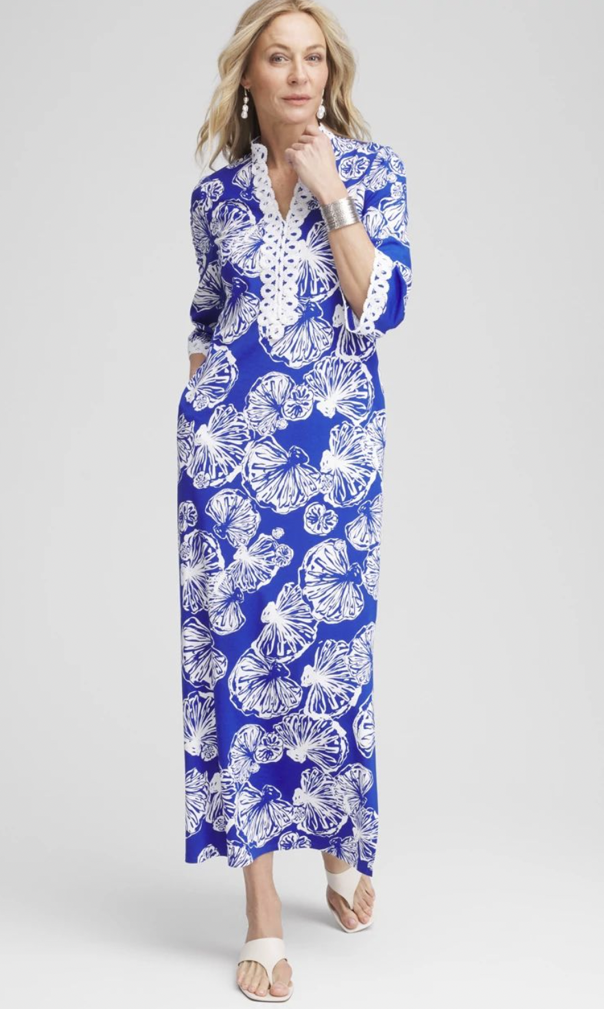 Shell Story Maxi Dress
