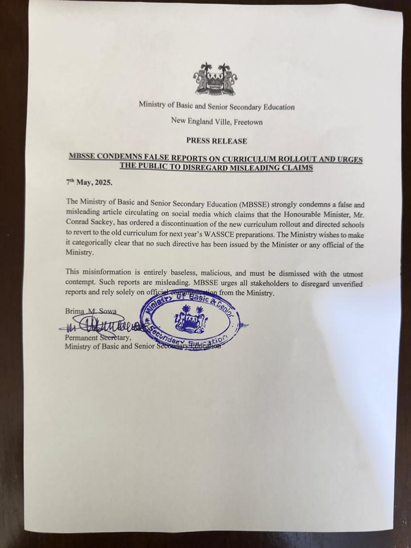 False! Ministry has not abandoned new curriculum