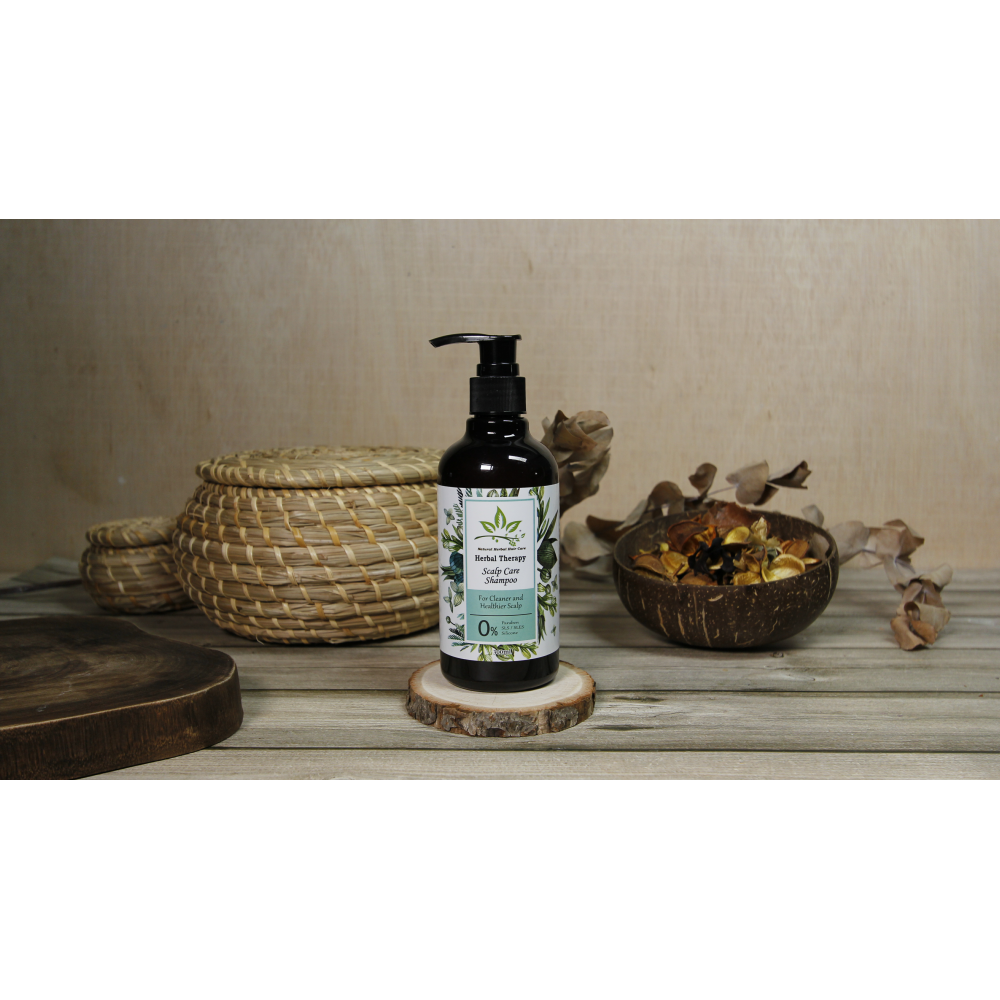 Natural Herbal Hair Care - Herbal Therapy Scalp Care Shampoo