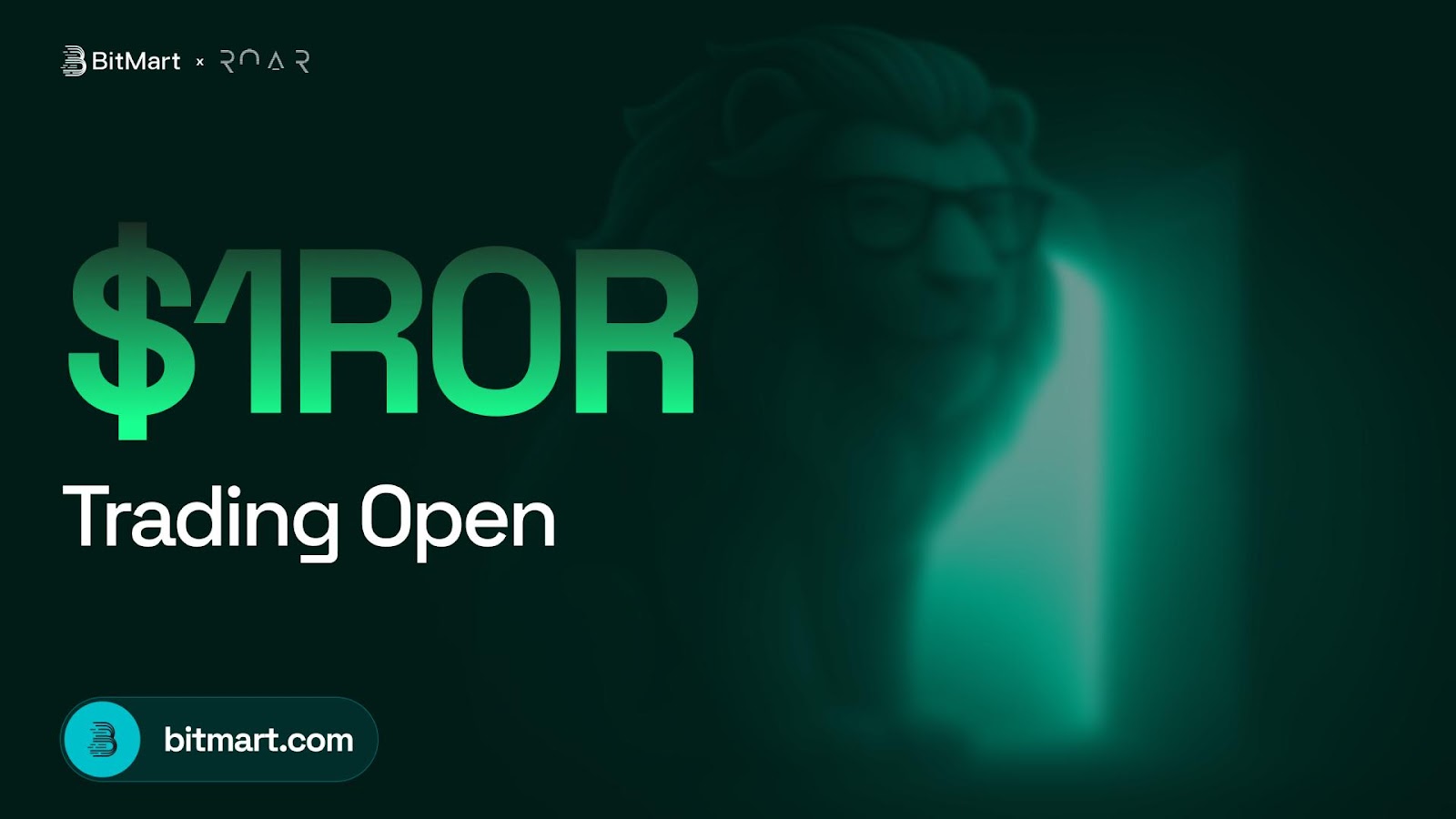 R0AR BitMart'ta Listeleniyor: $1R0R CEX'te İlk Kez Görülüyor