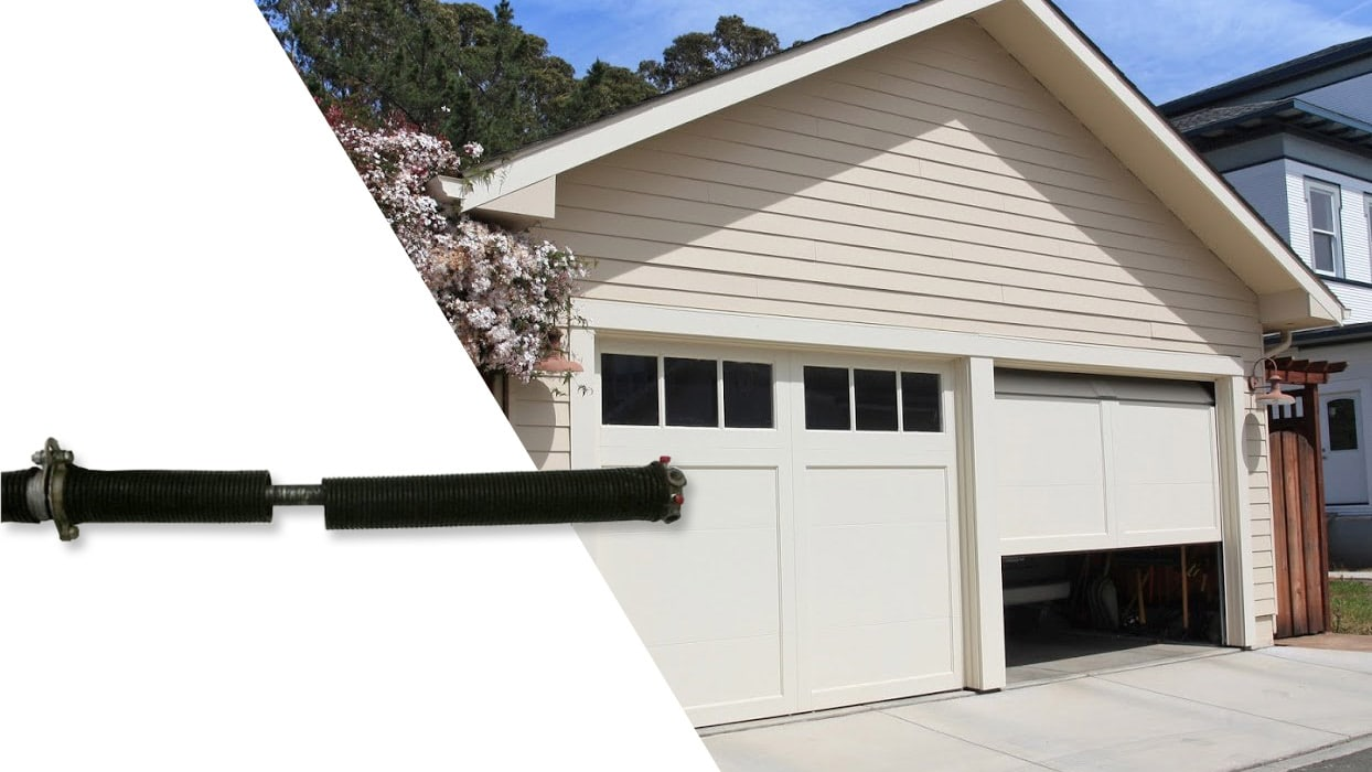 how to replace garage door spring