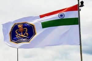 Indian Navy ભારતીય નૌકાદળને મળ્યો નવો ધ્વજ : જાણો, ડિઝાઇન, પ્રતિકો, અને જુના - નવા ધ્વજનો ઇતિહાસ...
