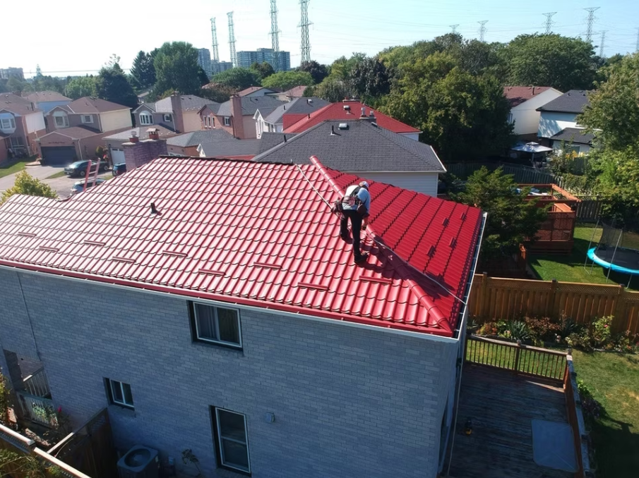 MRoof roof installation