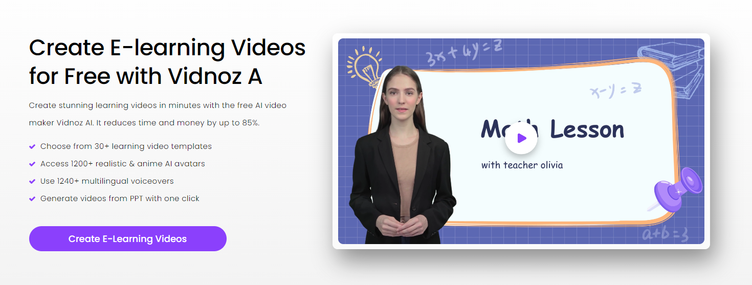 Best AI Video Generator to Make Learning Videos for Kids - Vidnoz AI