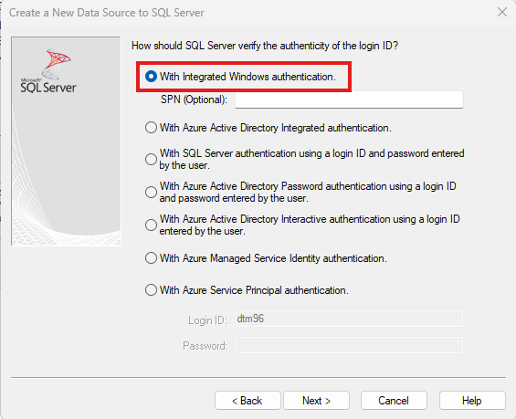 Screenshot Microsoft Access
