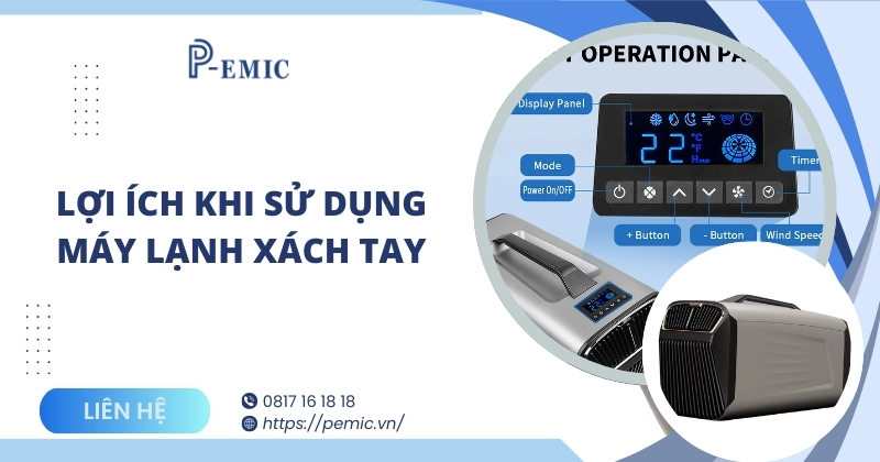  Lợi ích khi sử dụng máy lạnh xách tay