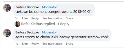 Fałszywa grupa „Kryptowaluty - uwaga oszuści”. Nie ufaj im! - INFBusiness