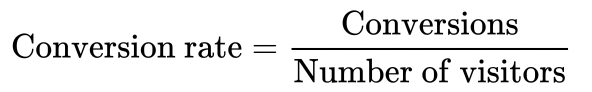 Conversion Rate Formula