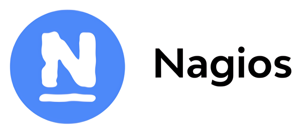 A logo for Nagios