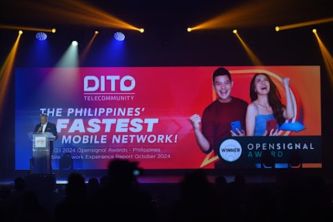 DITO Caps Off the Year with Philippines' Fastest Mobile Network Award  Leading the Way in Delivering Exceptional Mobile and 5G Experiences for Every Filipino