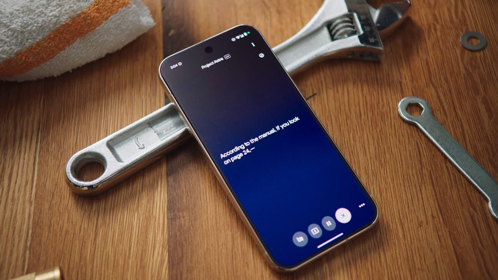 Google shows Project Astra controlling your Android phone