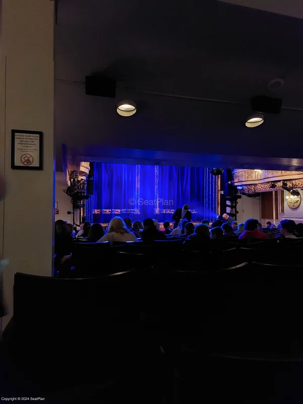 The view from Stalls R1 at the Vaudeville Theatre London for Six the Musical in the West End