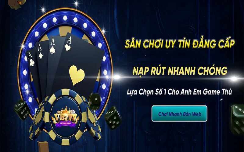 VB777 là nhà cái hàng đầu cho game Tài Xỉu