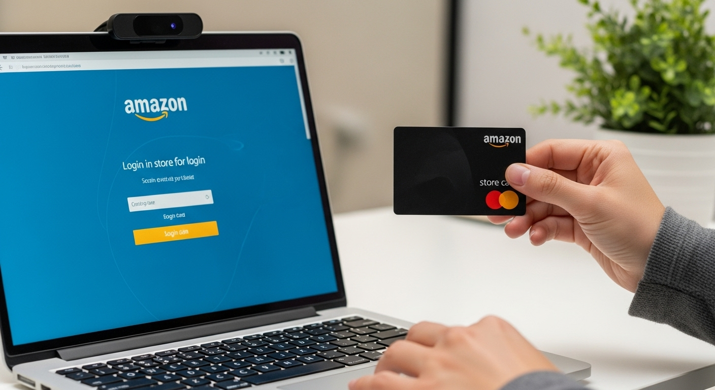 amazon store card login