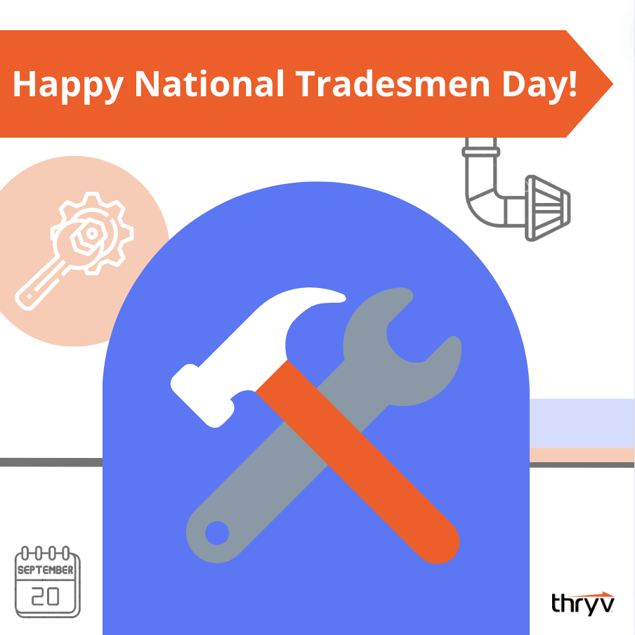 national tradesmen day social media graphic