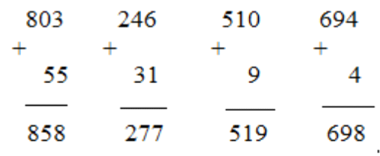 BÀI 76. PHÉP CỘNG ( KHÔNG NHỚ) TRONG PHẠM VI 1000