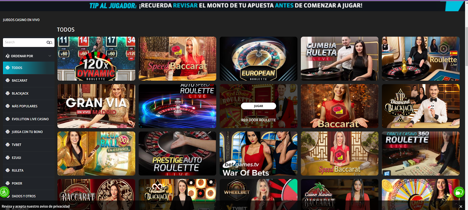 Strendus ofrece juegos de casino de los mejores proveedores de talla internacional 