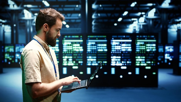 Developer identifying server issues