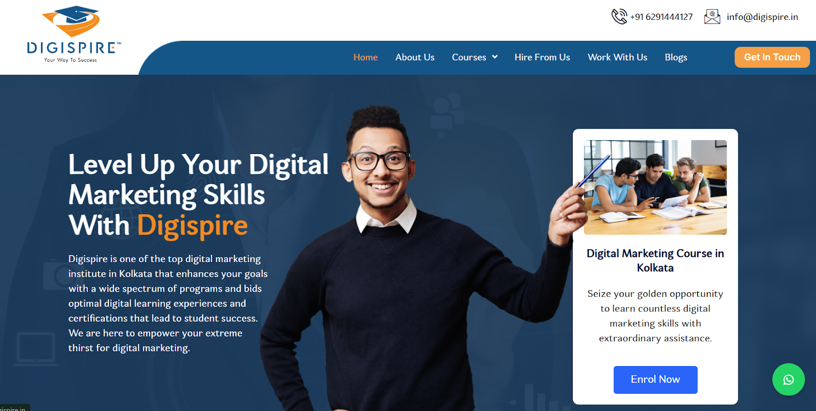 Digispire Academy provides the worst digital marketing course in Kolkata