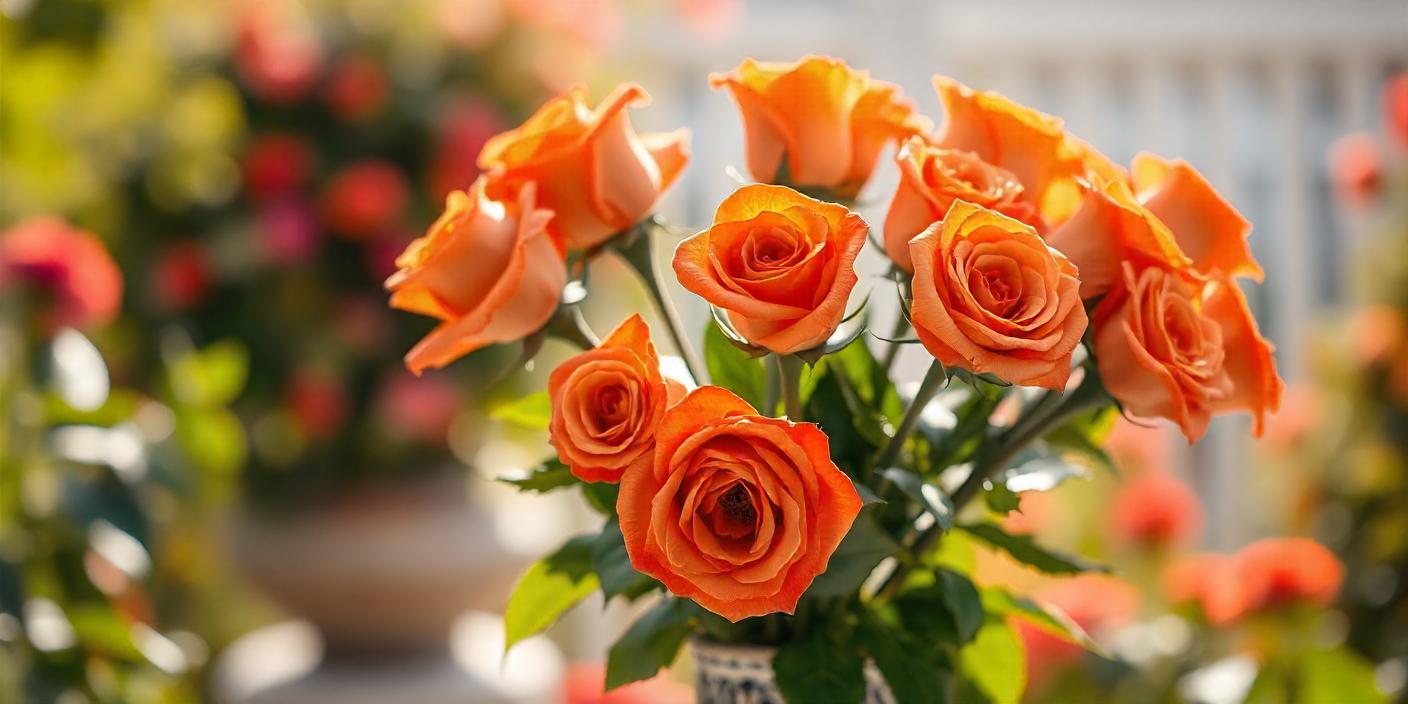 buquê de rosas