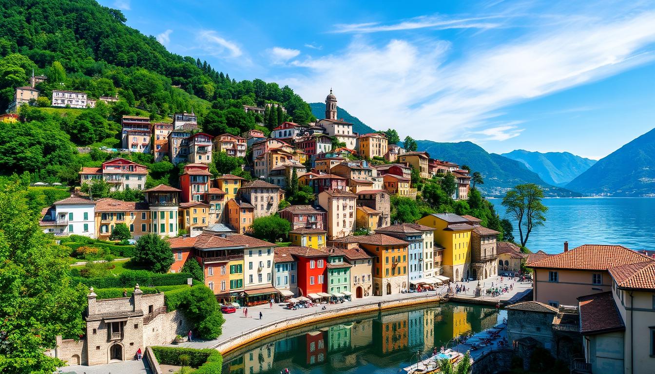 Lake Como italy cities