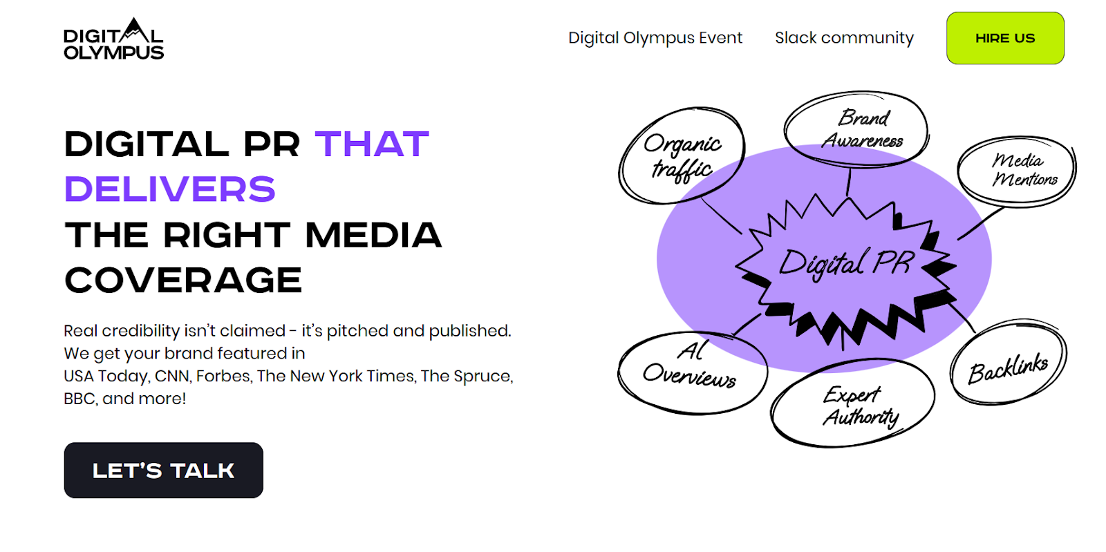 Digital Olympus Homepage Screen shot 
