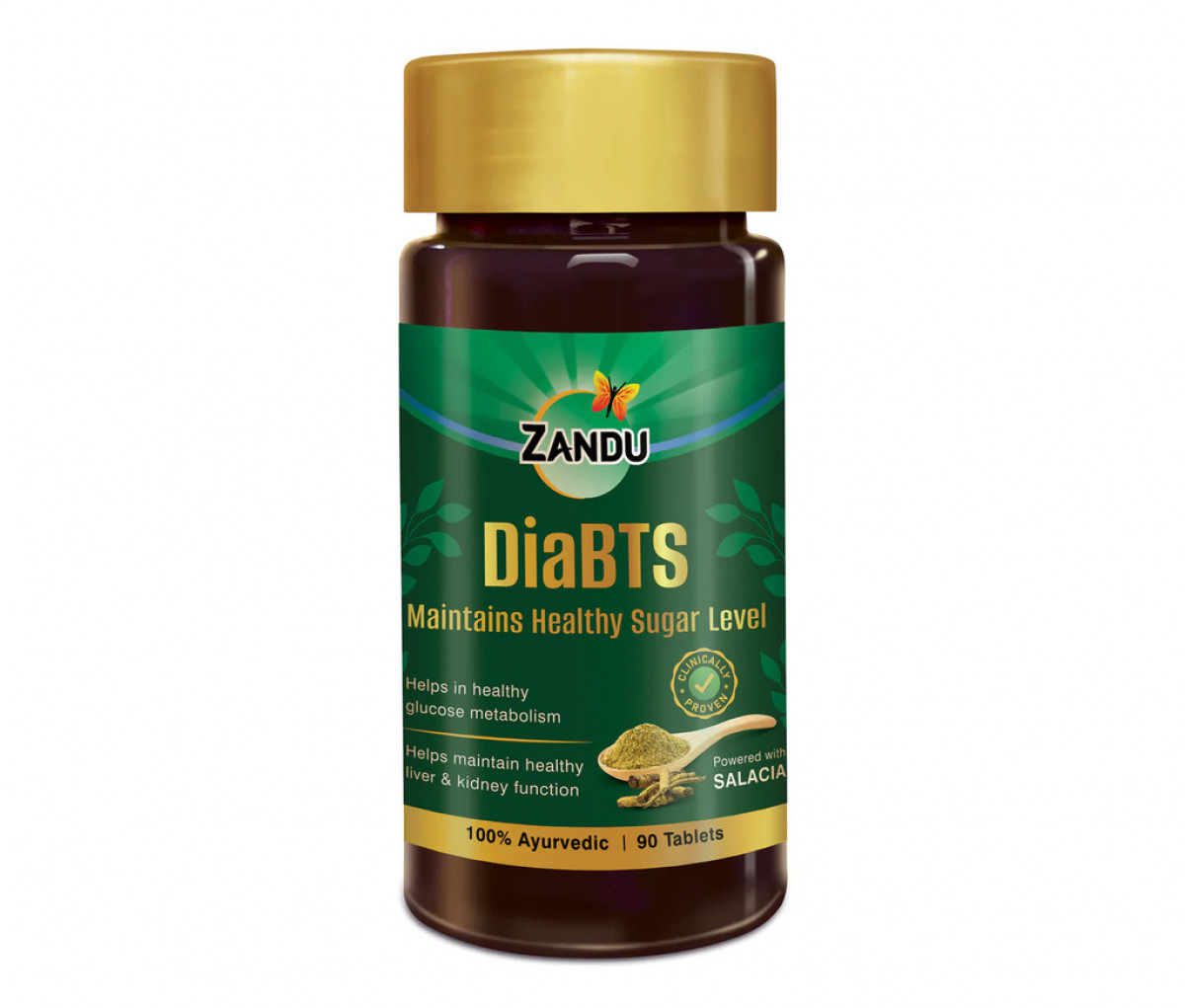 Buy Ayurvedic Products for Diabetes Care - Image of Zandu DiaBTS Tablets