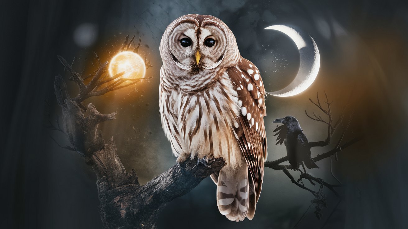 Barred Owl Totem, Spirit, and Power Animal