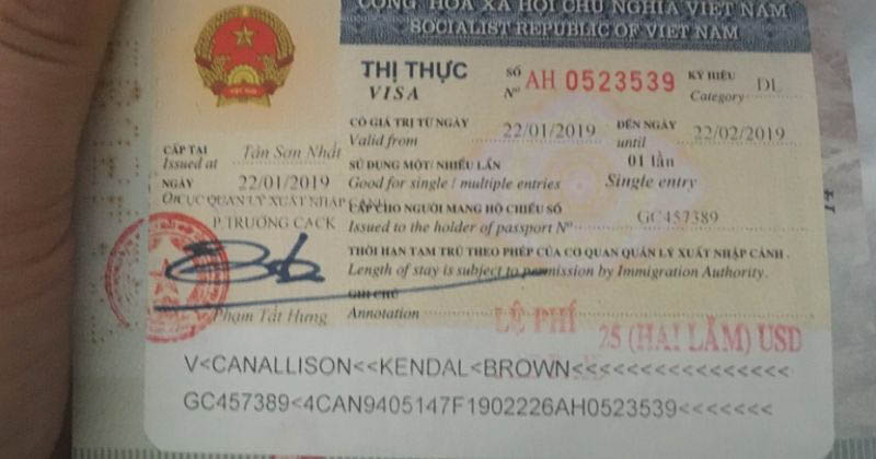 Multiple Entry Visitor Visa sử dụng được nhiều lần