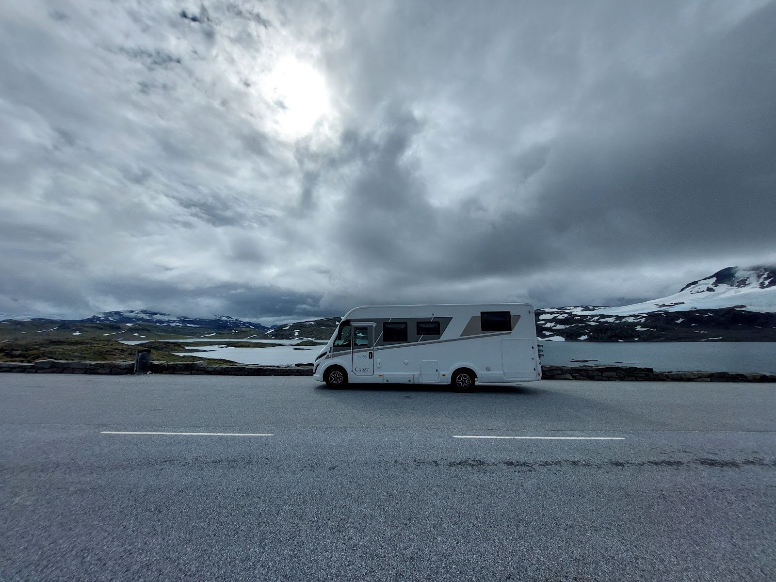 camper van Bea en Dirk in Noorwegen