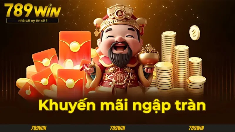 Ưu đãi ngập tràn có tại nhà cái 789Win