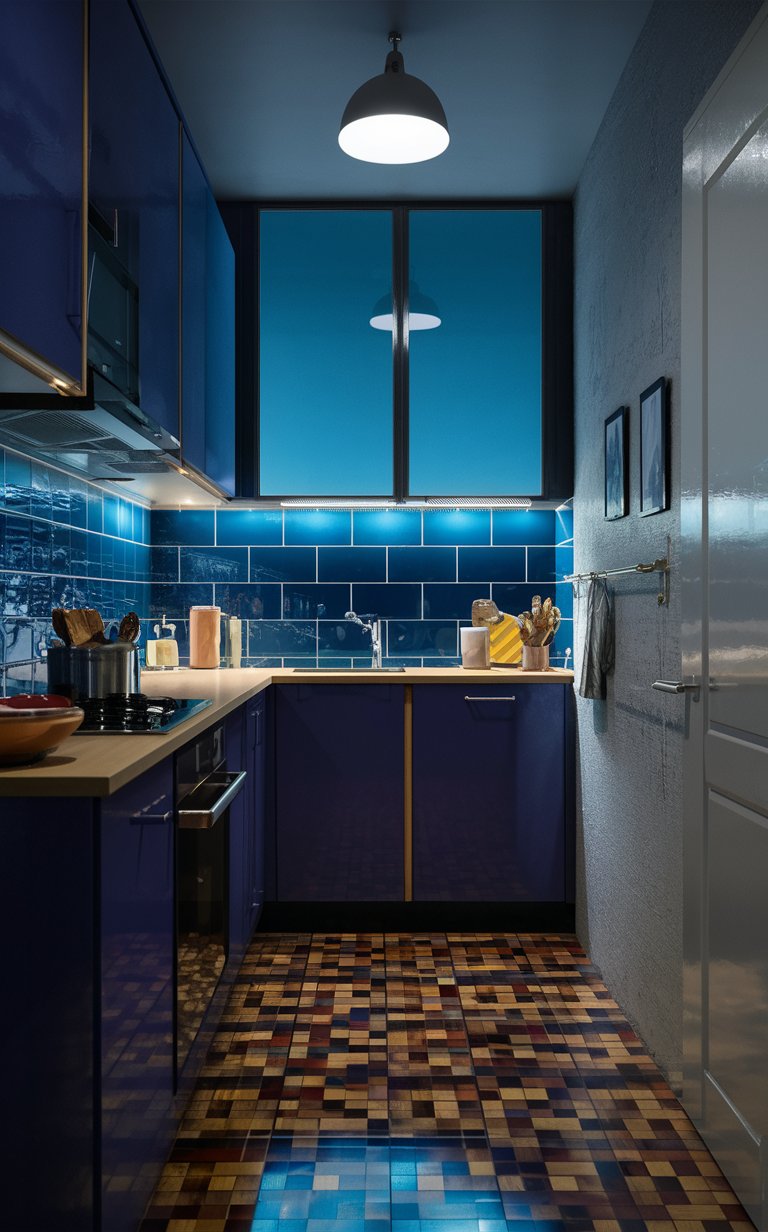  Glass backsplashes are perfect for small kitchens because they reflect light and create the illusion of more space. Plus, they’re easy to clean and maintain, making them a practical yet stylish choice.