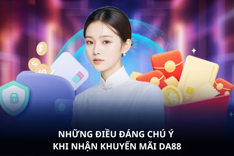 Những điều đáng chú ý khi nhận khuyến mãi DA88