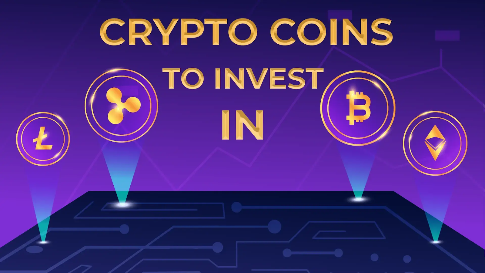 Crypto investment caution concept