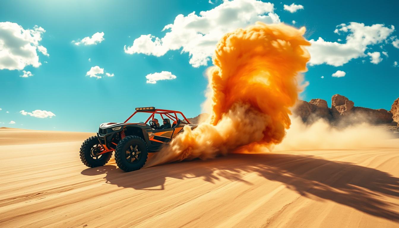 off-road buggy experience in the desert dunes