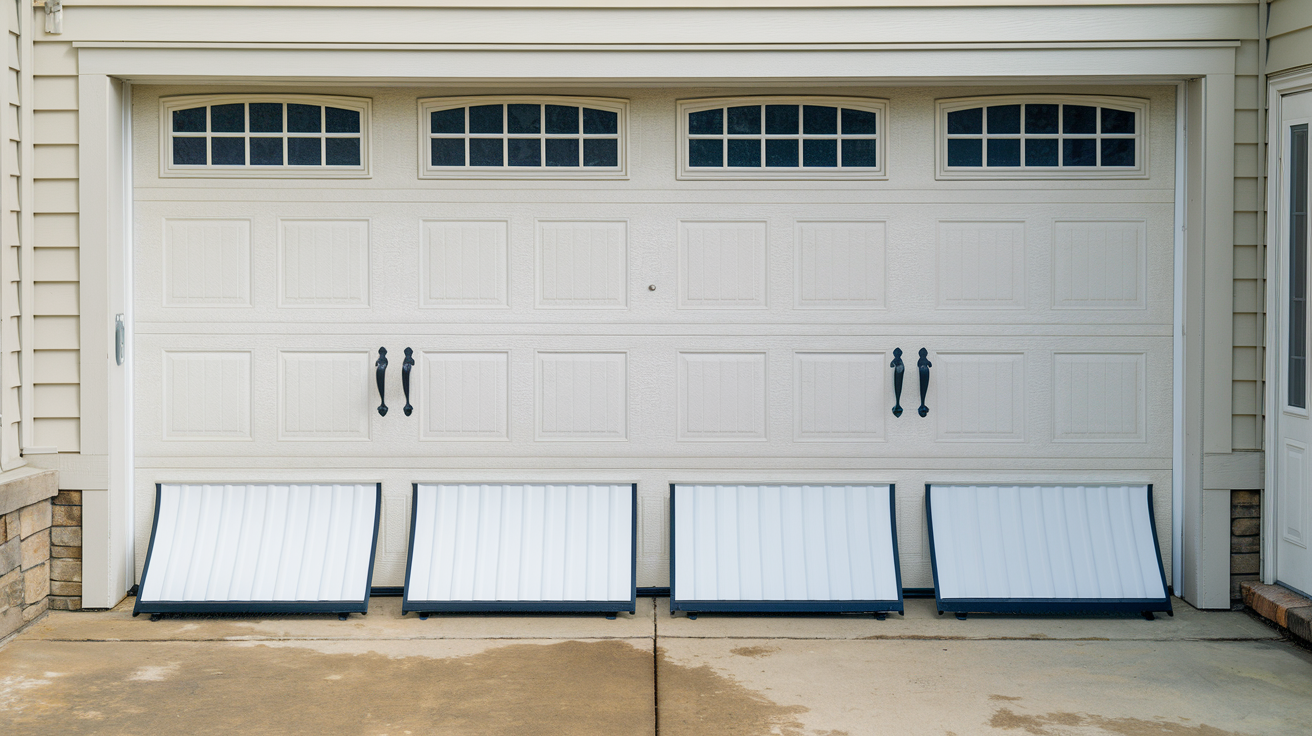 FFNF05TF-GD-W Flood Flaps Garage Door Model White Amazon
