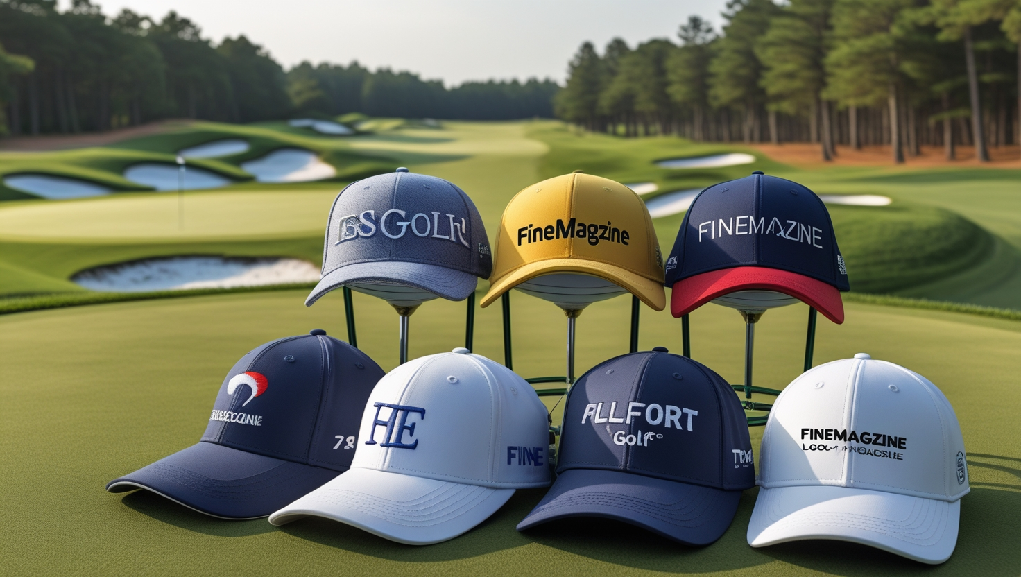 custom golf hats