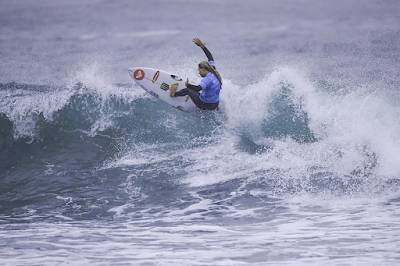 Laura Raupp conseguiu o seu melhor resultado em etapas do Challenger Series (Foto: @WSL / Laurent Masurel)