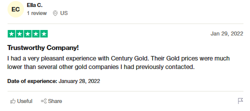 review 2 of Century Gold Group