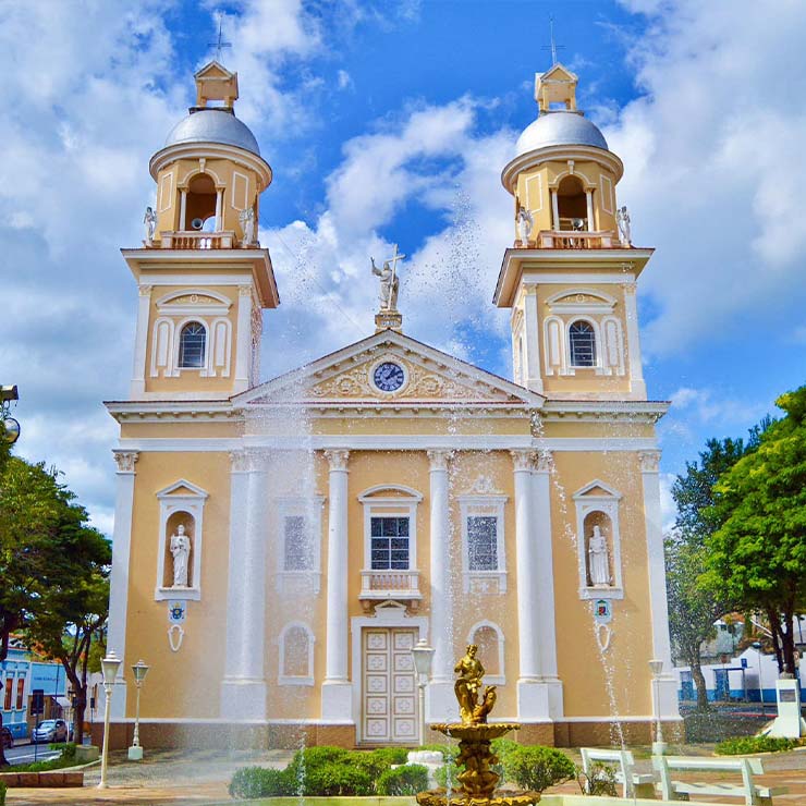 Fonte de água em Amparo