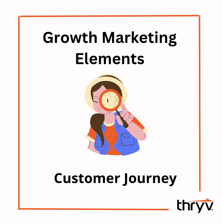 Growth marketing element - customer journey