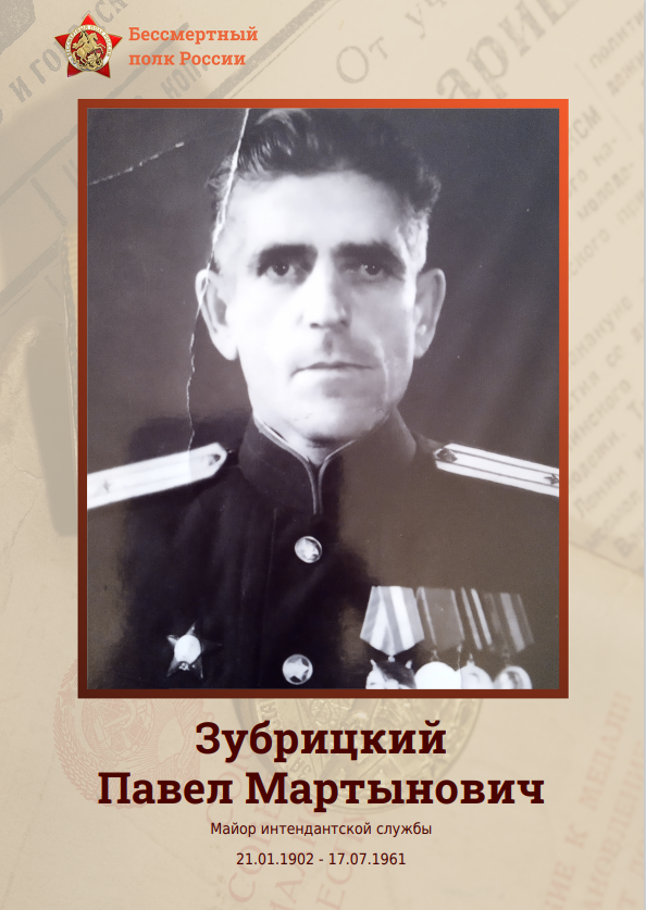Зубрицкий Павел Мартынович (1902-1961 гг.)