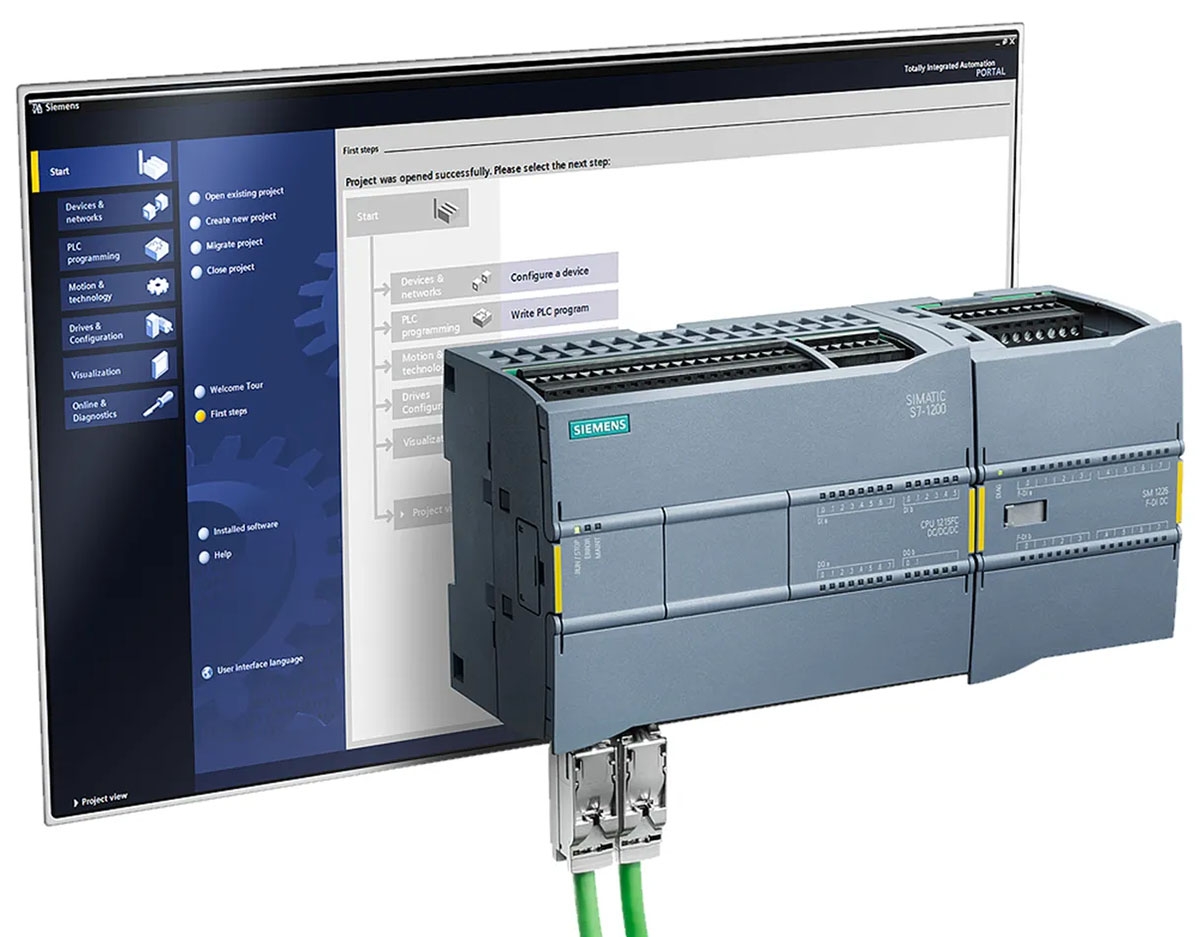 Kết nối TIA Portal với PLC S7-1200