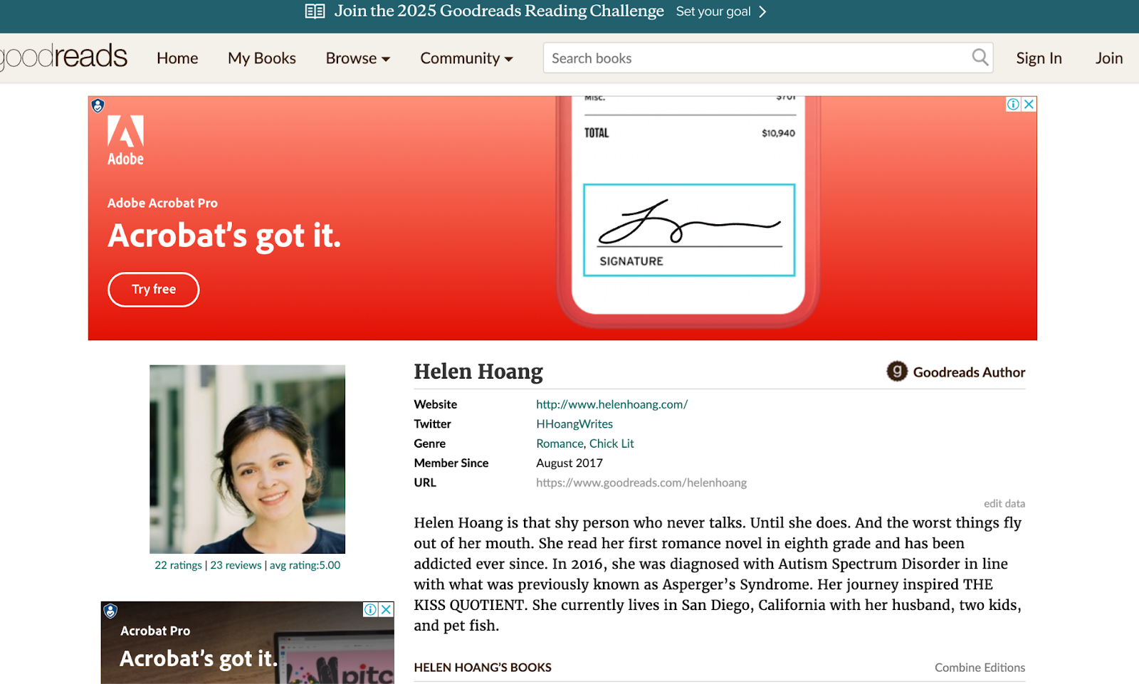 image of Helen Hoang website